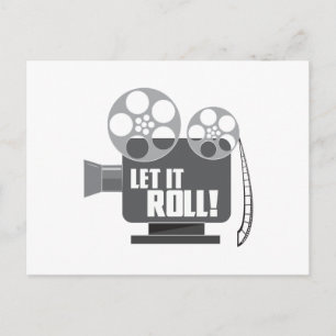 Lass It Roll Postkarte