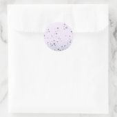 lass-it-Schnee Runder Aufkleber (Tasche)