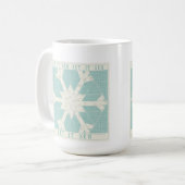 Lass It Sew Keramik Tasse für Quilters und DIYer (Vorderseite Links)