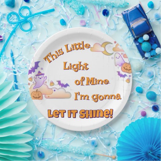 Lass It Shine Christlich Halloween Paper Teller (Party)