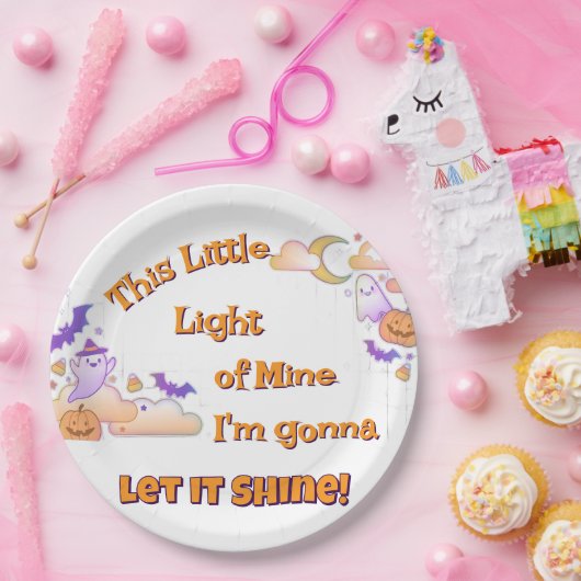 Lass It Shine Christlich Halloween Paper Teller (Party)