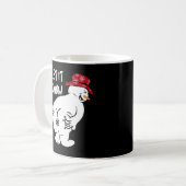 LASS IT SNOW lustiger Schneemann Kaffeetasse (Vorderseite Links)