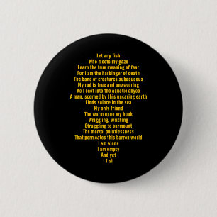Lass jeden Fisch, der mein Zitat aus dem Blickwink Button