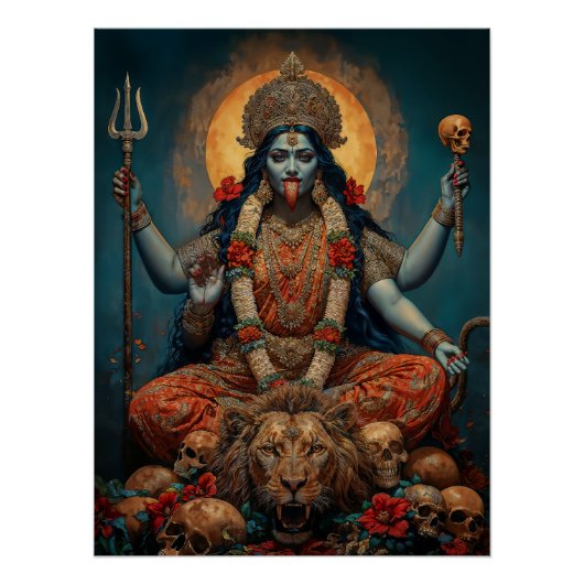 Lass Kali führen Poster (Vorderseite)