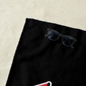 Lass keine Freunde 3 Putt Bachelor Golf Weekend Strandtuch (Beispiel)