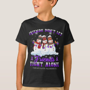 Lass keine Freunde, die allein Fibromyalgie Awaren T-Shirt