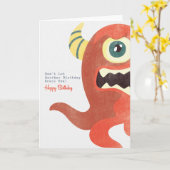 Lass keine neue Geburtstagskarte Karte (Gelbe Blume)