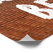 Lass keinen Fehler mit dem letzten Wortklasse-Post Poster (Ecke)