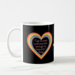 Laß keinen Menschen dich so weit herunterziehen, d Kaffeetasse