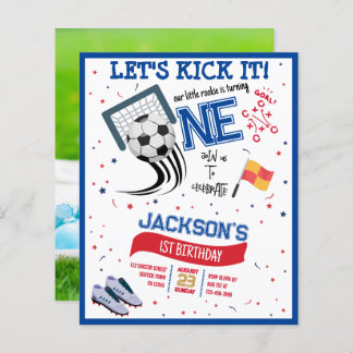 Lass Kick It Soccer Budget Foto 1. Geburtstag