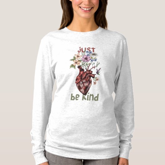 Lass Kindness Bloom aus 🌿 ❤️ T-Shirt (Vorderseite)