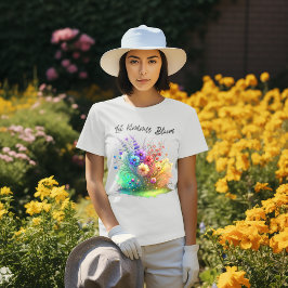 Lass Kindness Bloom Floral T-Shirt