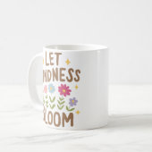 Lass Kindness Bloom Kaffeetasse (Vorderseite Links)