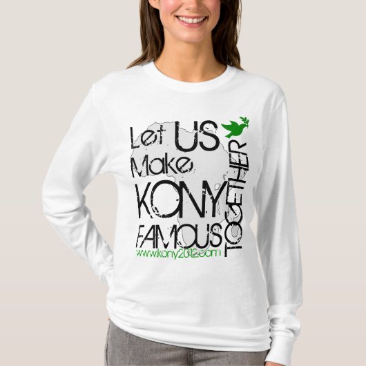 Lass KONY sei berühmtes Shirt (Vorderseite)