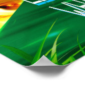 Lass Lass Gott tue, was er tut Poster (Ecke)