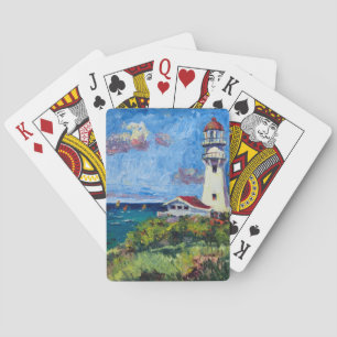 Lass Licht aus der Dunkelheit scheinen Spielkarten