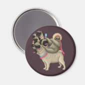 Lass Licht Magnet (Vorderseite/Rückseite)