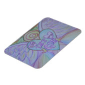 Lass Liebe, Lass Gott Rainbow Angel Magnet (Linke Seite)