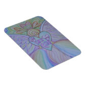 Lass Liebe, Lass Gott Rainbow Angel Magnet (Rechte Seite)