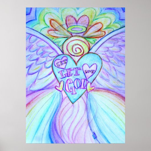 Lass Liebe, Lass Gotthardwächter Angel Art Print P Poster (Vorne)