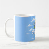 Lass Liebe wachsen - Sonnenblume Kaffeetasse (Links)