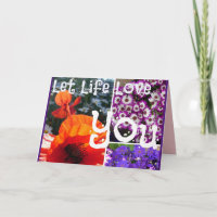 Lass Life Liebe Sie Blumengrüße erhalten Wohlfahrt