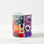 Lass Life-Liebe Sie Inspiration und Tasse (Mittel)
