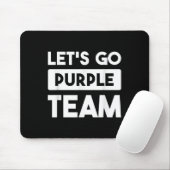 Lass Lila Team War Game Competition Summer Ca Mousepad (Mit Mouse)