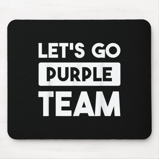 Lass Lila Team War Game Competition Summer Ca Mousepad (Vorne)