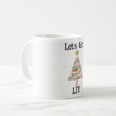 Lass Lit Christmas Tasse (Vorderseite Links)