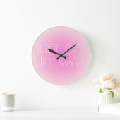 Lass los, lass Gott Uhr an der Wand (Zuhause)