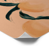 "Lass los und vertraue" Poster (Ecke)