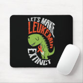 Lass macht Leukämie ausgestorben Dinosaurier Hämat Mousepad (Mit Mouse)