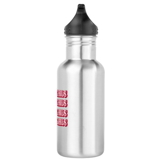 lass Mädchen 2 Edelstahlflasche (Rechts)