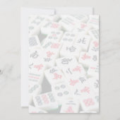 Lass Mahjong Einladung (Rückseite)