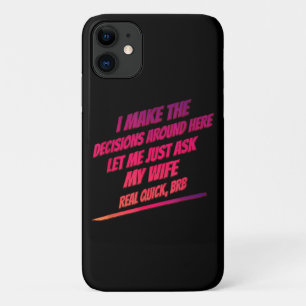 Lass Me Just Frag Meine Ehefrau - Husband Funny Sp Case-Mate iPhone Hülle
