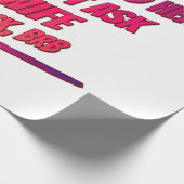 Lass Me Just Frag Meine Ehefrau - Husband Funny Sp Geschenkpapier (Ecke)