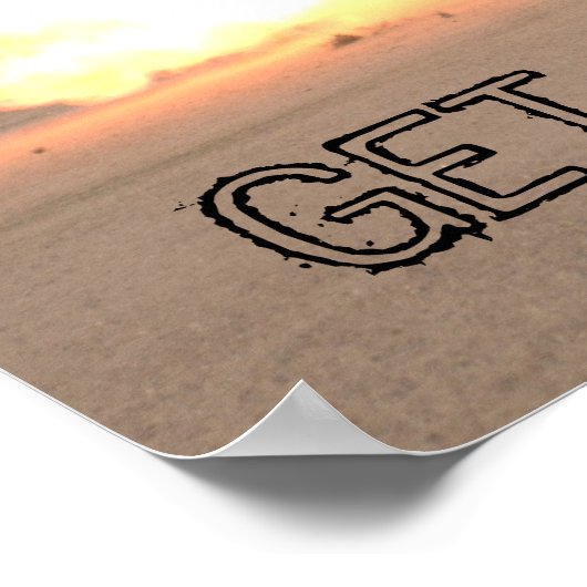 LASS MEIN ANSPRUCH AB! POSTER (Ecke)