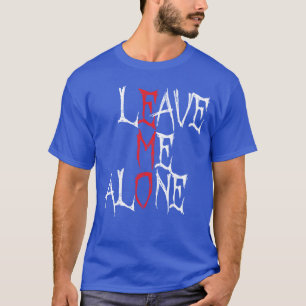 Lass mich allein Emo-Ästhetik Goth Szene Alternati T-Shirt