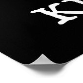 Lass mich den Kraken nicht freilassen Poster (Ecke)