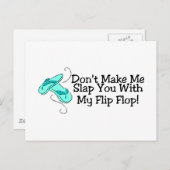 Lass mich dich nicht mit meinem Dreh Flop 1 übertr Postkarte (Vorne/Hinten)