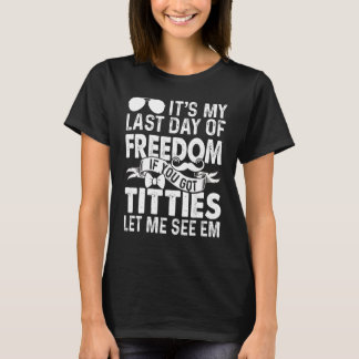 Lass mich die Junggesellenparty Hengst Bräutigam G T-Shirt