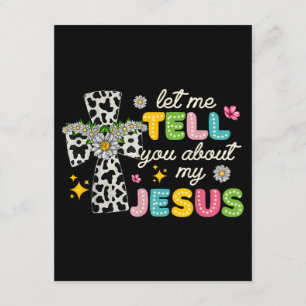 Lass mich dir von meinem Jesus erzählen Groovy chr Begleitkarte