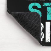 Lass mich einfach stimmen Bruder Lustige Autismus- Mousepad (Ecke)