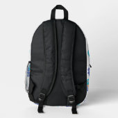 Lass mich Eis schmelzen Bedruckter Rucksack (Rückseite)