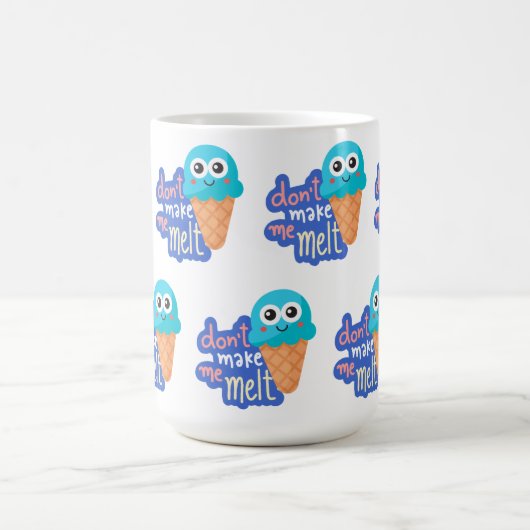 Lass mich Eis schmelzen Kaffeetasse (Mittel)