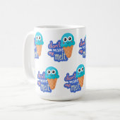 Lass mich Eis schmelzen Kaffeetasse (Vorderseite Links)