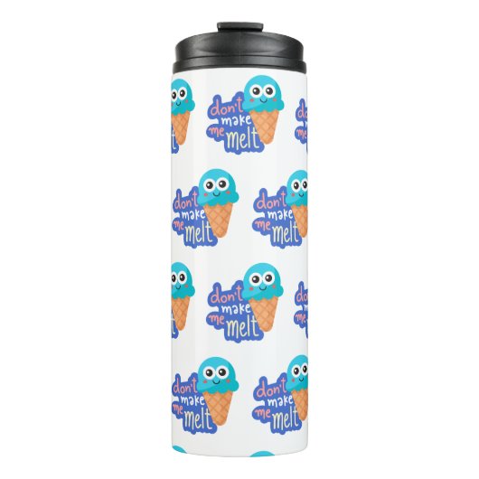 Lass mich Eis schmelzen Thermosbecher (Vorderseite)