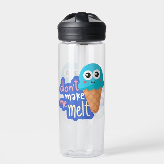 Lass mich Eis schmelzen Trinkflasche (Vorderseite)