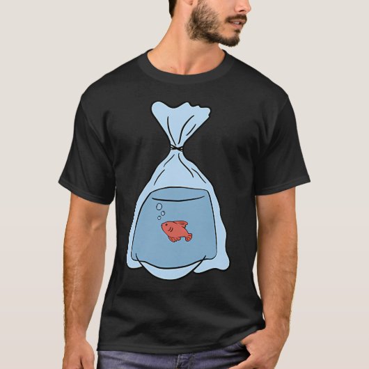 Lass mich fischen T-Shirt (Vorderseite)